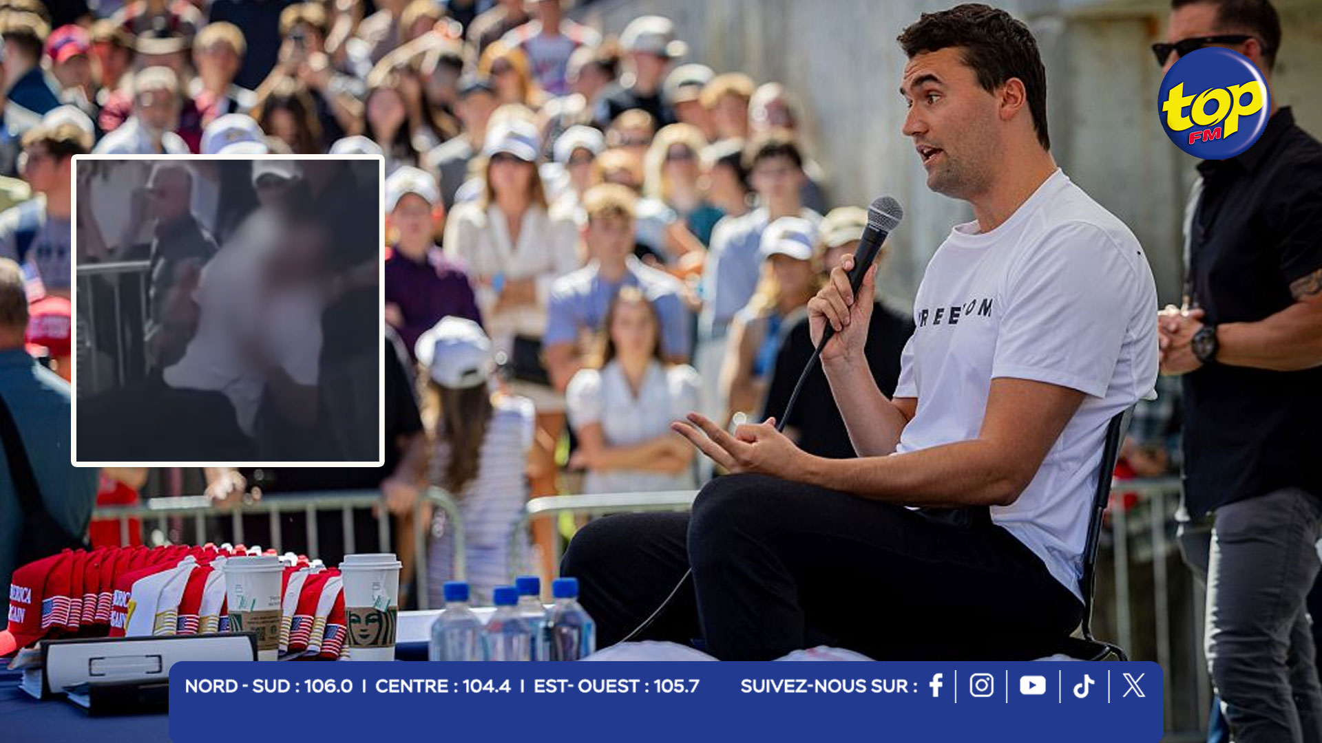 Charlie Kirk tué Charlie Kirk tué