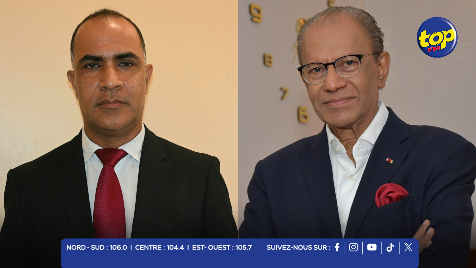 Franceau Grandcourt et Dr Navin Ramgoolam Franceau Grandcourt et Dr Navin Ramgoolam