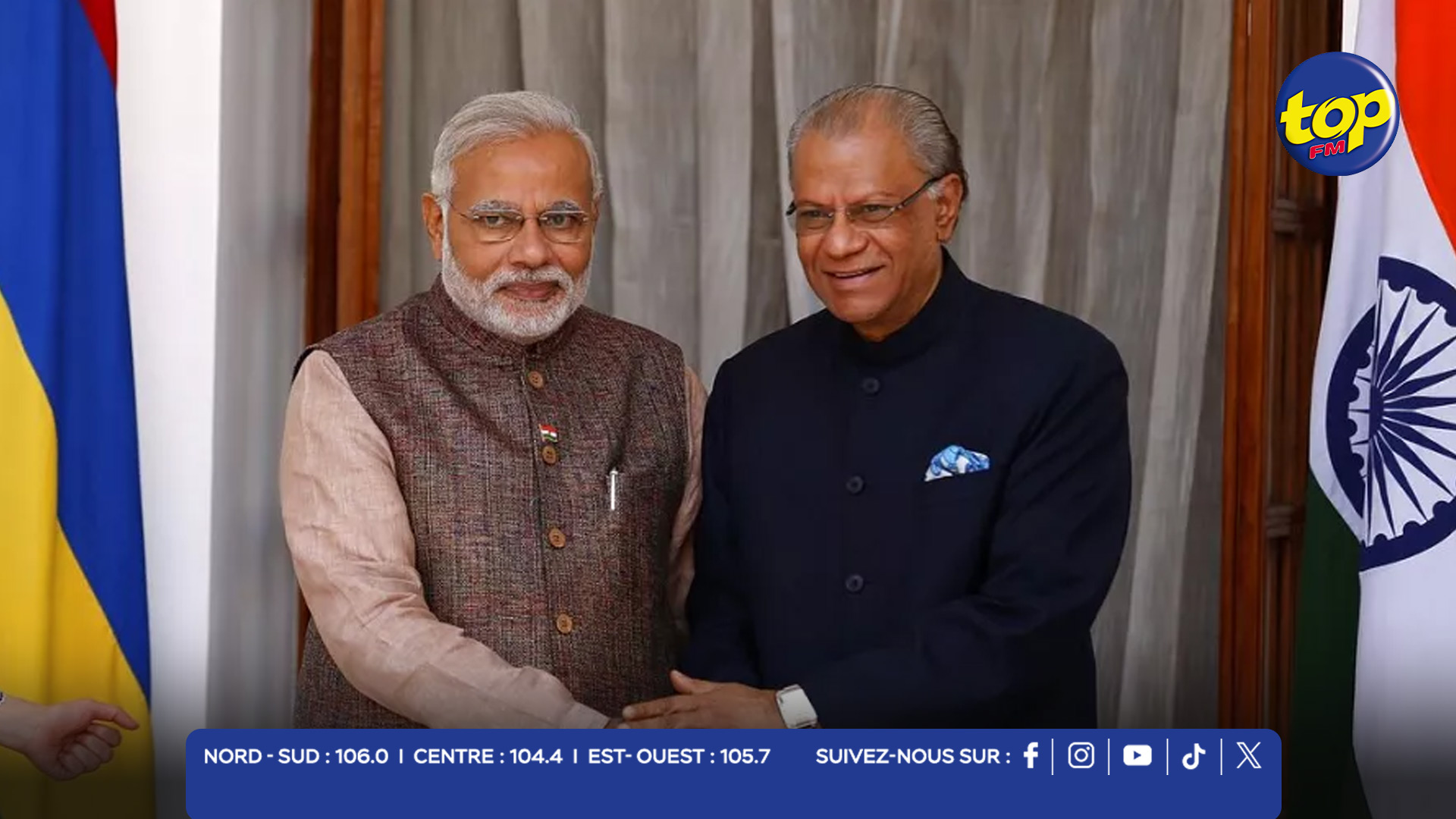 Narendra Modi & Navin Ramgoolam Narendra Modi & Navin Ramgoolam
