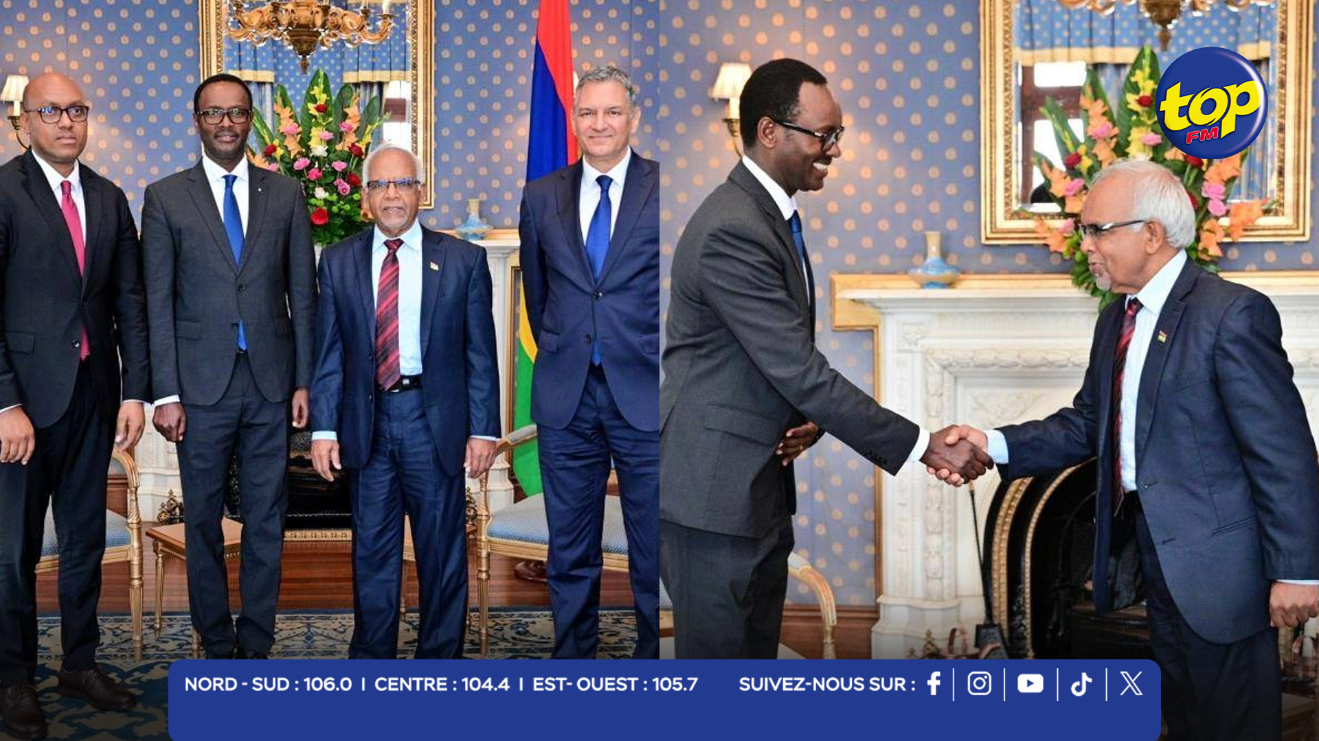 Renforcement des liens Rwanda–Maurice Renforcement des liens Rwanda–Maurice