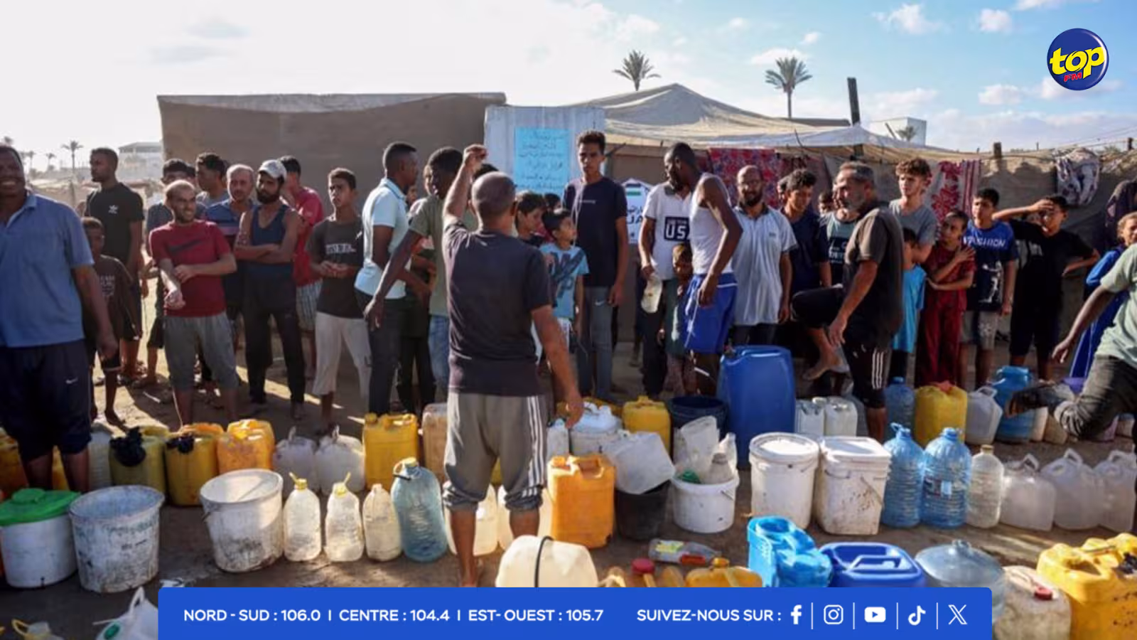 À Gaza, l'eau est utilisée comme une arme de guerre