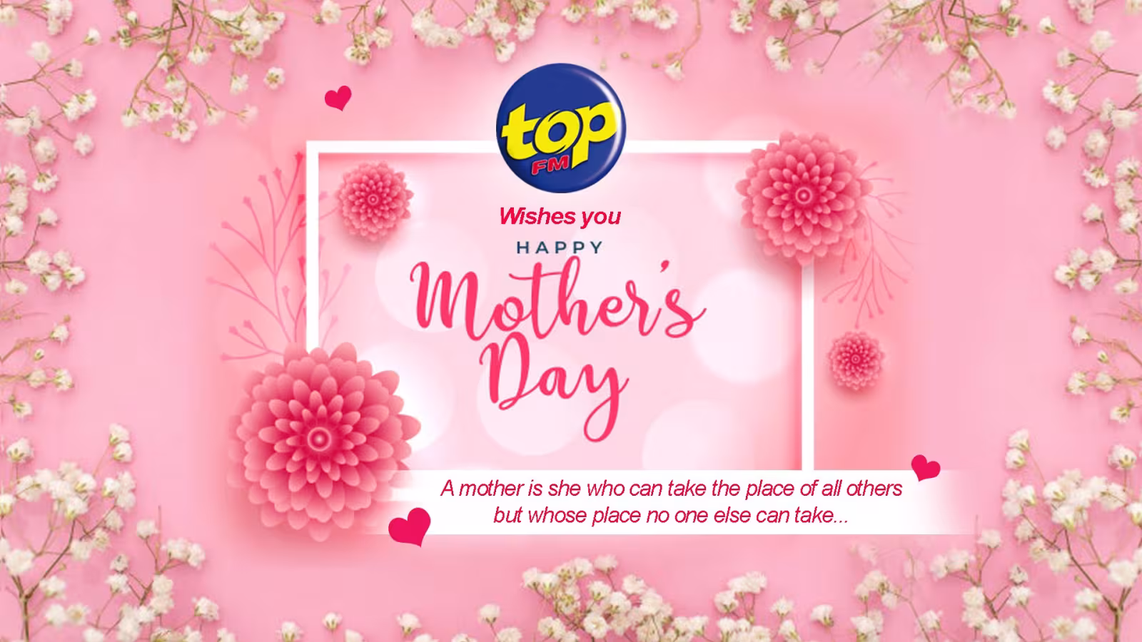 En ce Dimanche 30 mai : Les mamans à l’honneur !