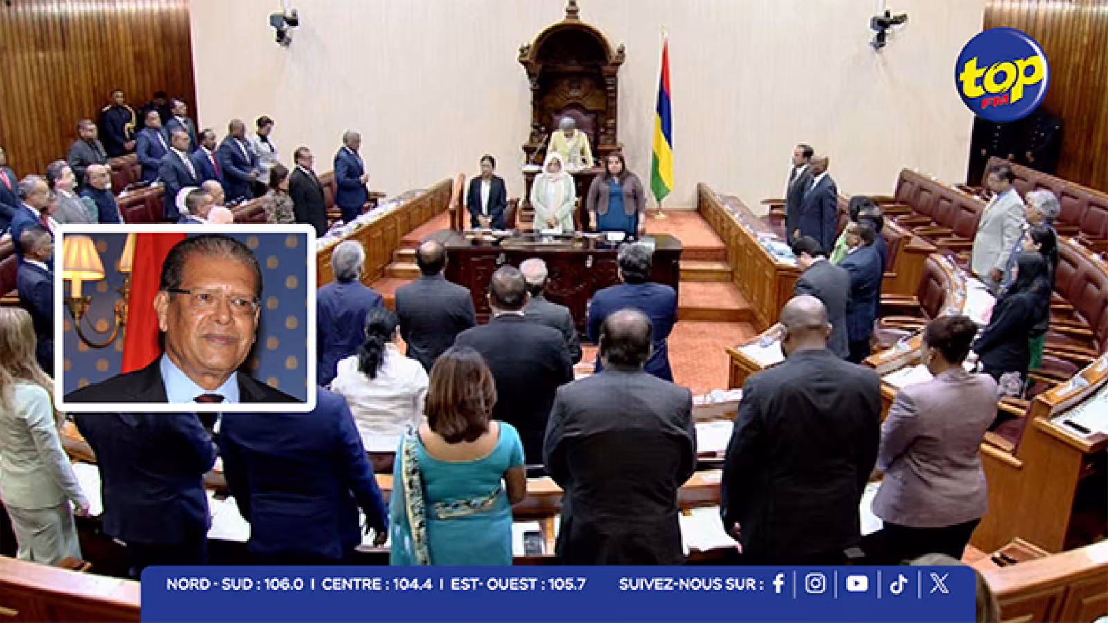 Assemblée nationale : une minute de silence dans l’hémicycle en hommage à l’ancien Speaker, Kailash Purryag