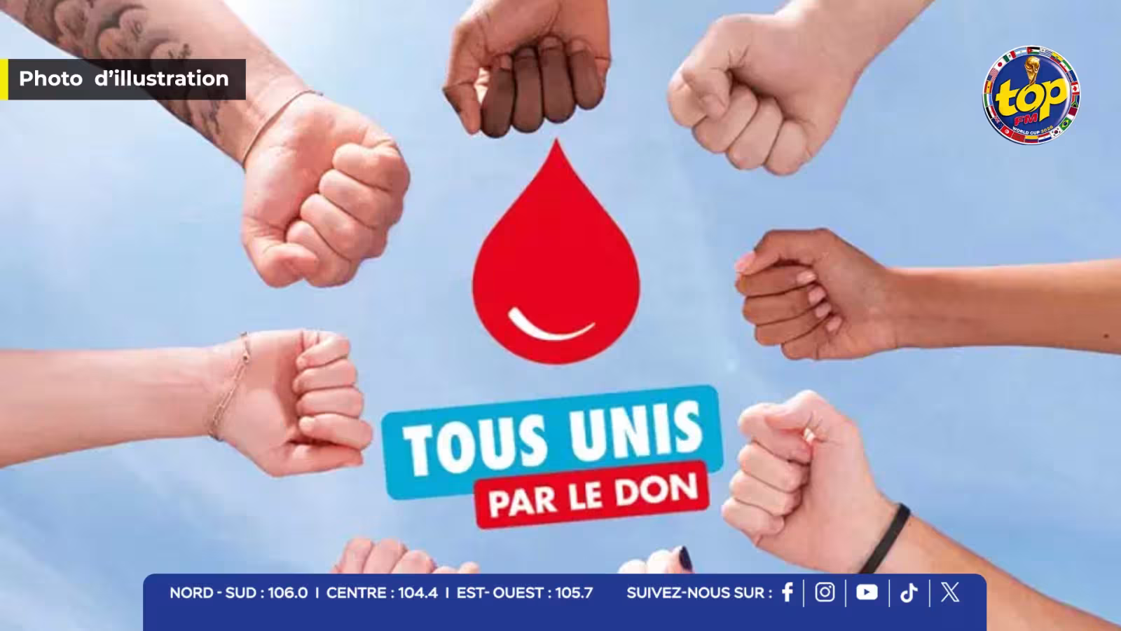 Journée mondiale des donneurs de sang : une déduction fiscale proposée pour encourager le don de sang 