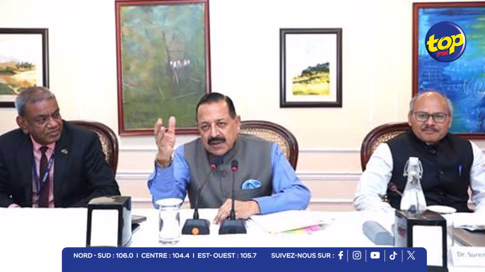 Inde–Maurice : Le ministre indien de la Science et de la Technologie, le Dr Jitendra Singh, appelle à un partenariat renforcé dans la pêche, le dessalement et les technologies marines pour une croissance durable