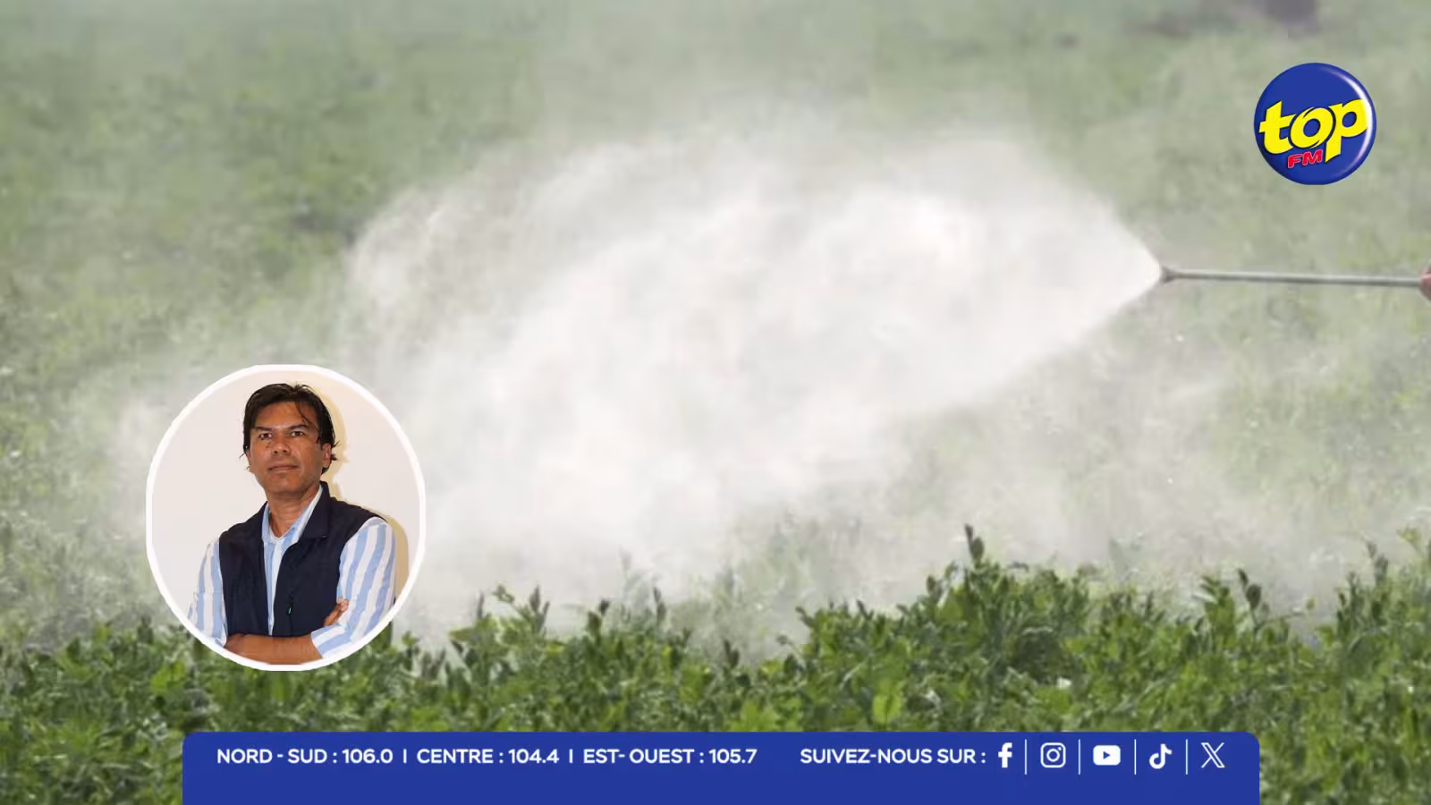 Importation de pesticides : Sanjay Sembhoo remet en question l'efficacité des contrôles aux frontières 