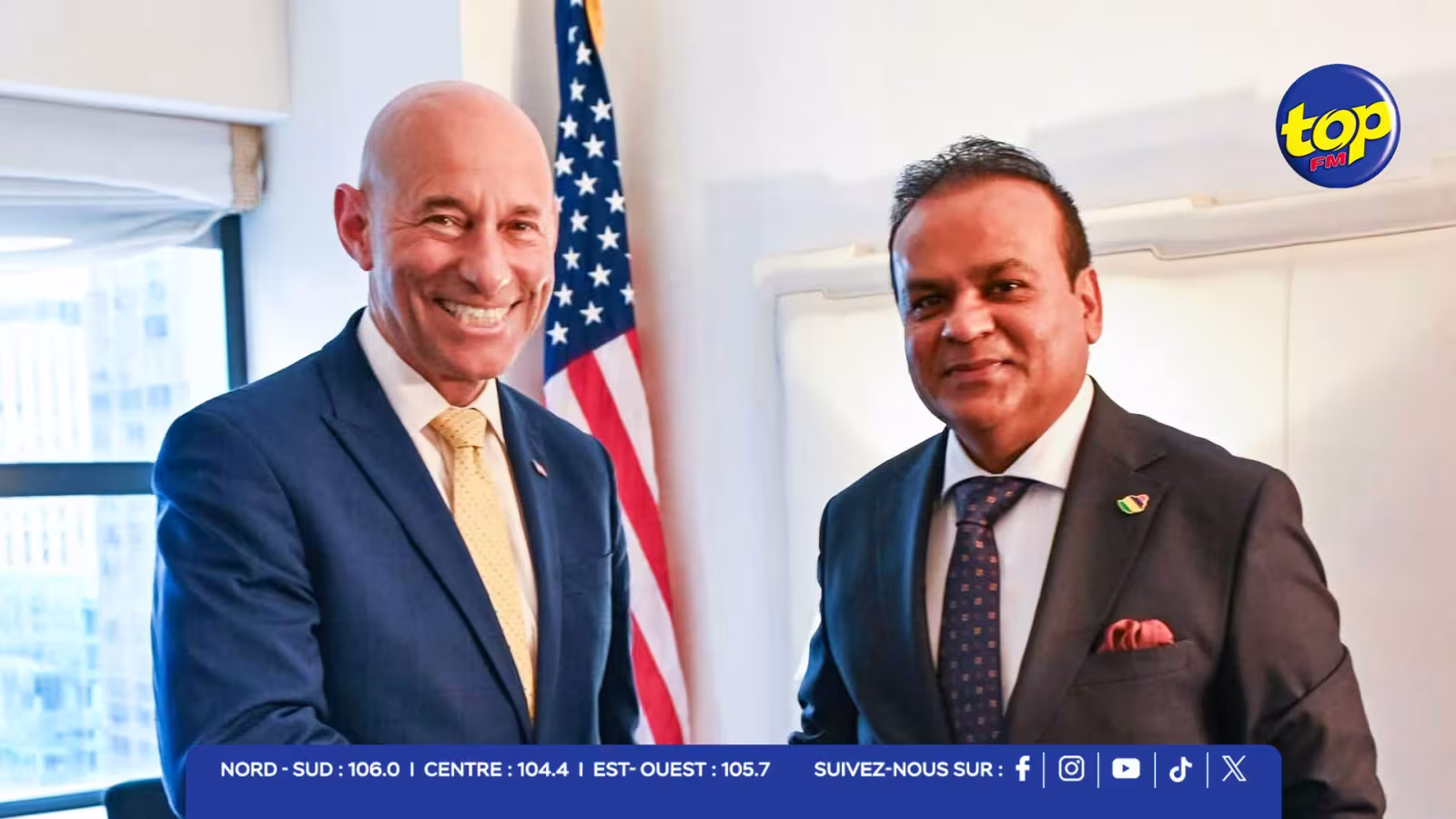 Diplomatie : Ritish Ramful multiplie les rencontres à New York sur plusieurs dossiers stratégiques
