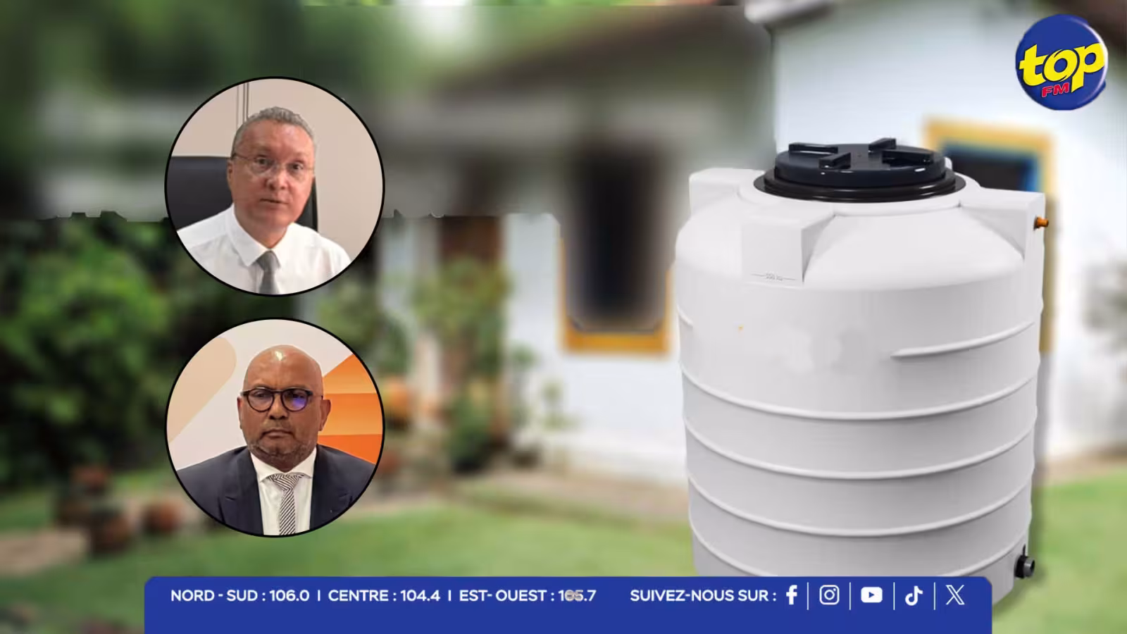 Eau : Patrick Assirvaden appelle les Mauriciens à s’équiper de réservoirs avec une aide de Rs 15 000, Renganaden Padayachy réagit