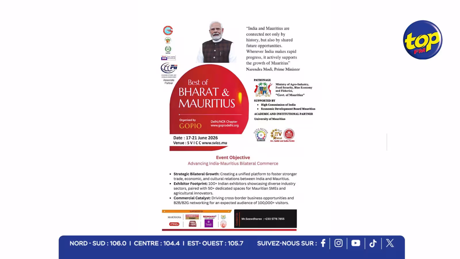 Best of Bharat & Mauritius Expo 2026