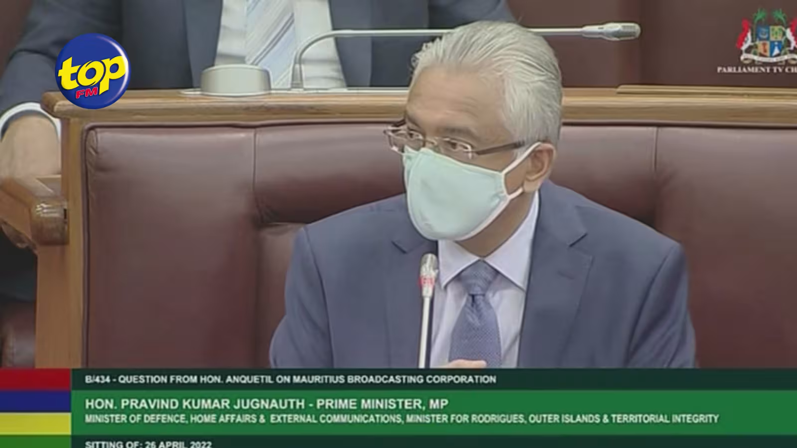 MBC : la journaliste suspendue sera traduite devant un comité disciplinaire le 29 avril, annonce Pravind Jugnauth