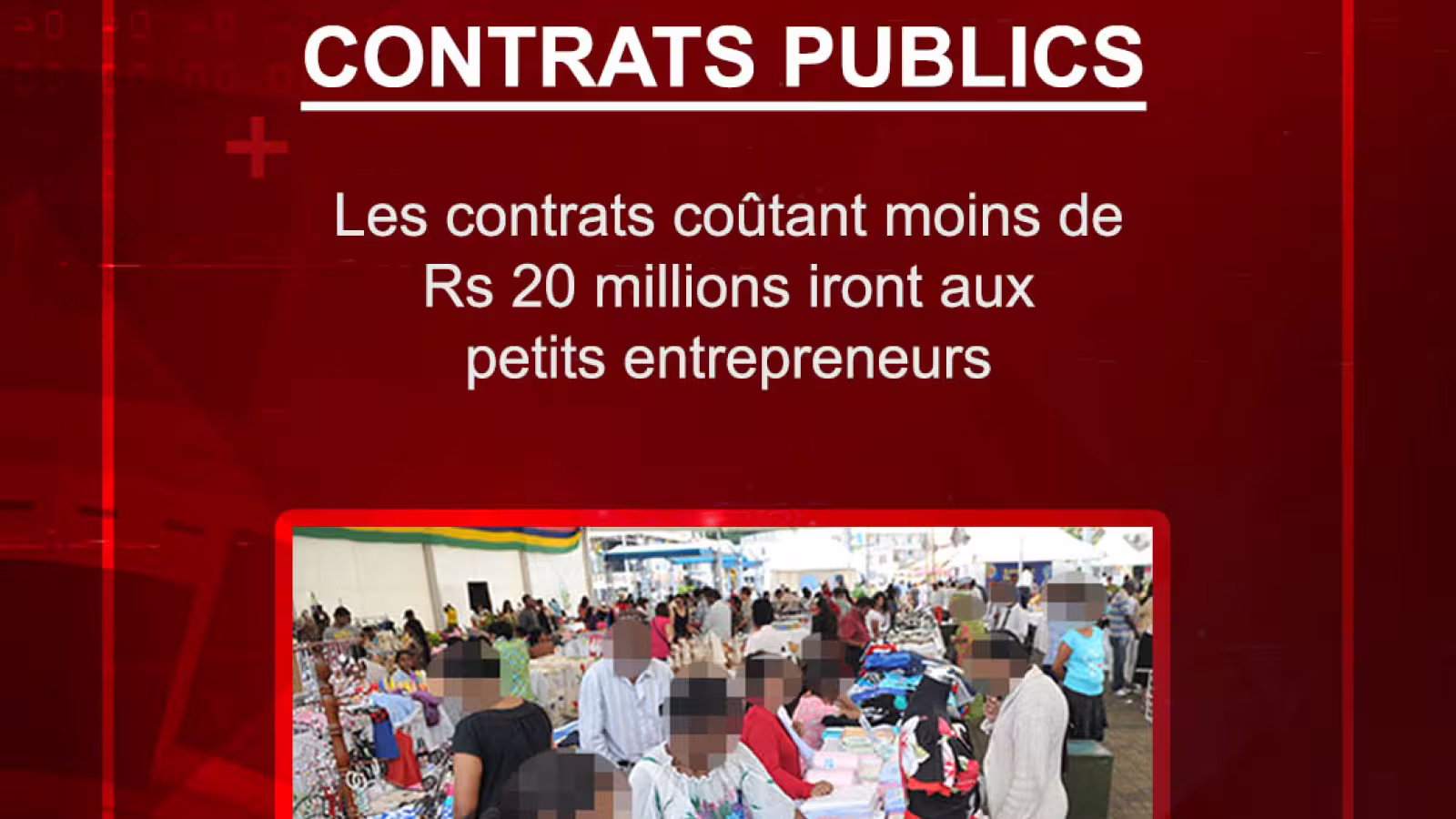 Contrats publics : les contrats coûtant moins de Rs 20 millions iront aux petits entrepreneurs