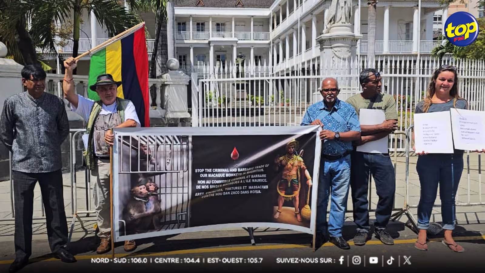 Journée mondiale des primates : Monkey Massacre a organisé une manifestation silencieuse contre l’exportation de macaques 