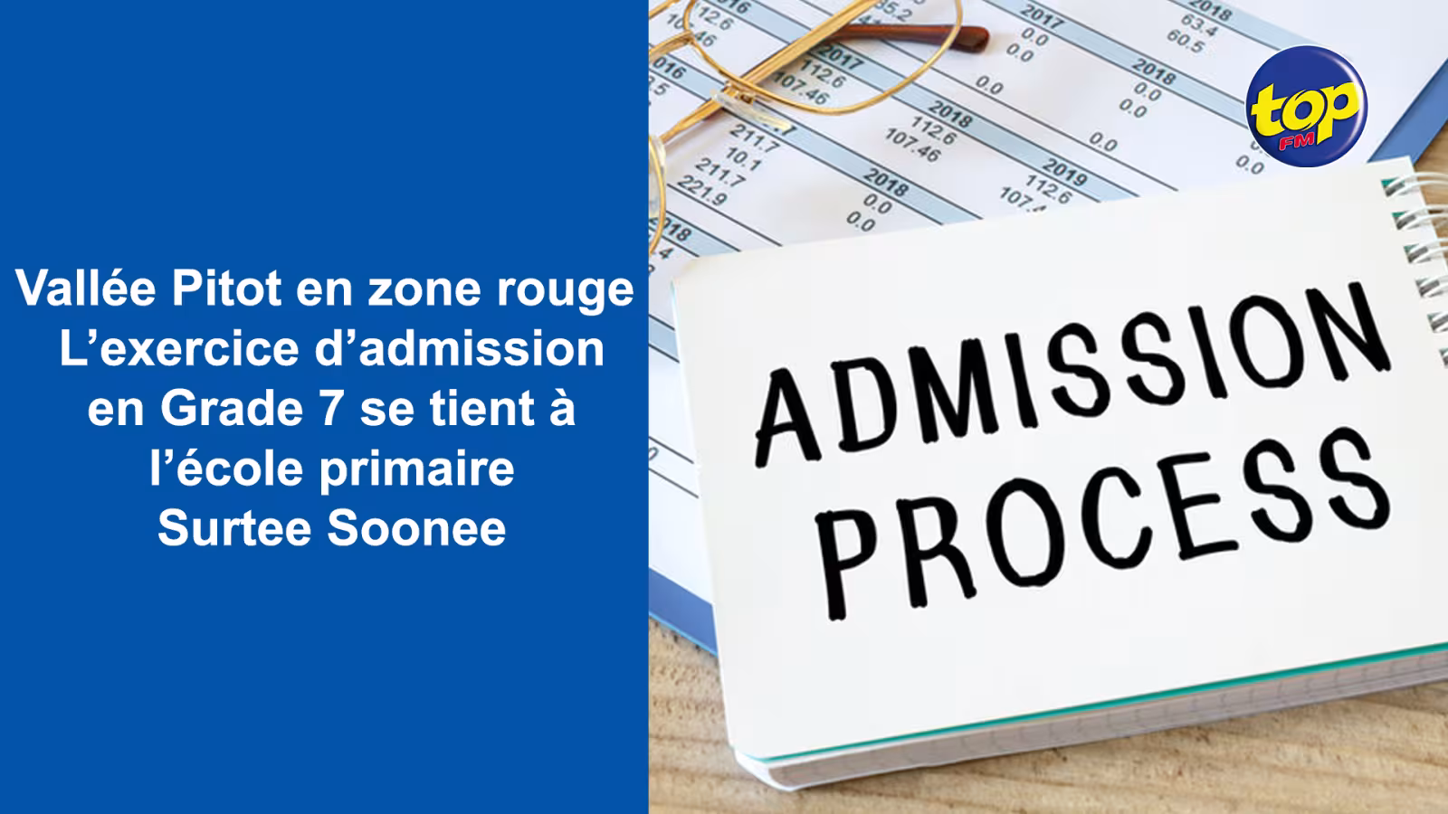 Vallée Pitot en zone rouge : L’exercice d’admission en Grade 7 se tient à l’école primaire Surtee Soonee ce mercredi