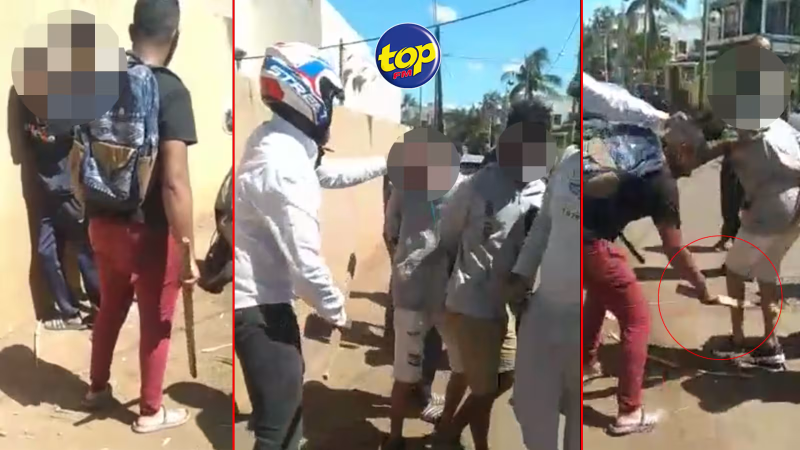 Agression de trois ados à Terre Rouge : Trois hommes et une femme se constituent prisonniers