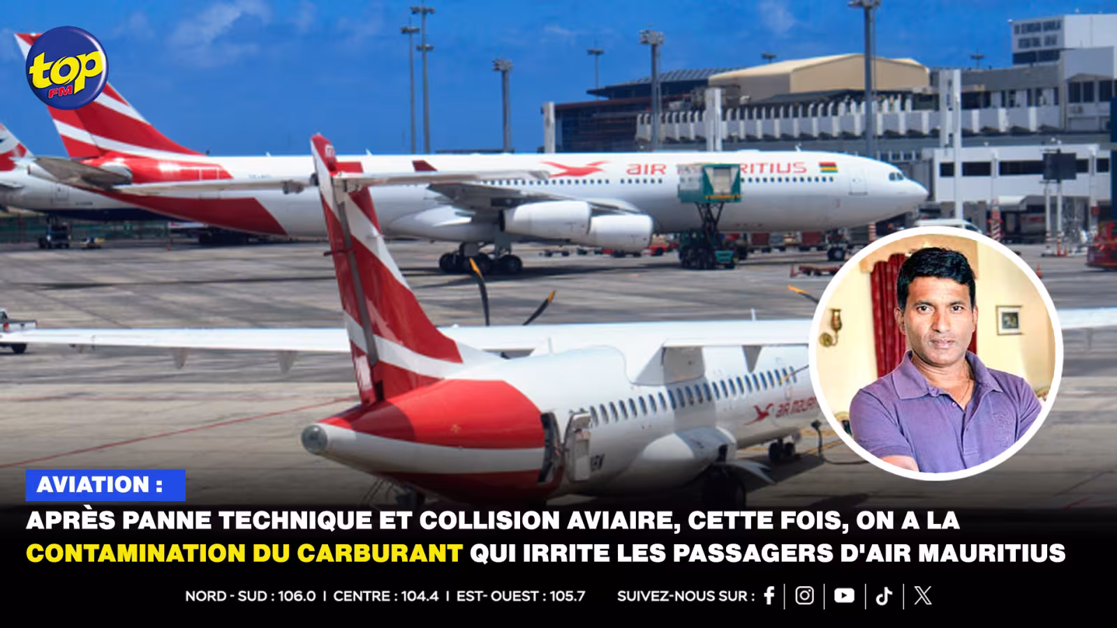 À destination de Paris : Un vol d'Air Mauritius retardé en raison d'une fuite de carburant