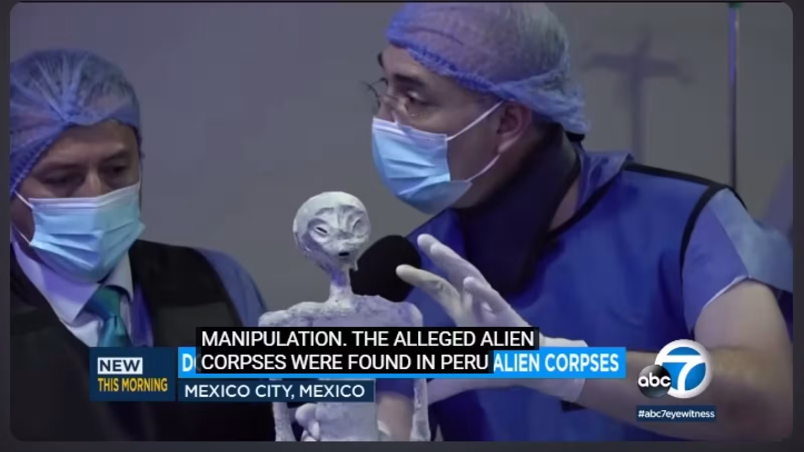 Radiographie de deux extraterrestres au Mexique: Ils sont authentiques
