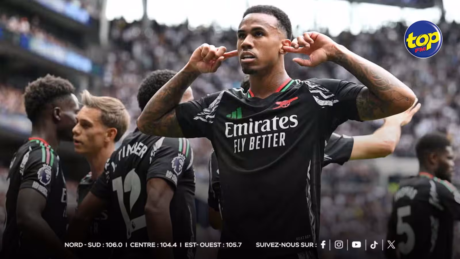 Arsenal s'offre le derby contre Tottenham