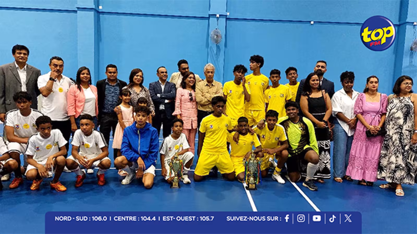 Jeunesse et cohésion sociale : le Sir Satcam Boolell Ebene Gymnasium inauguré… « L’espace sportif, c’est la démocratie », affirme le Dr Arvin Boolell
