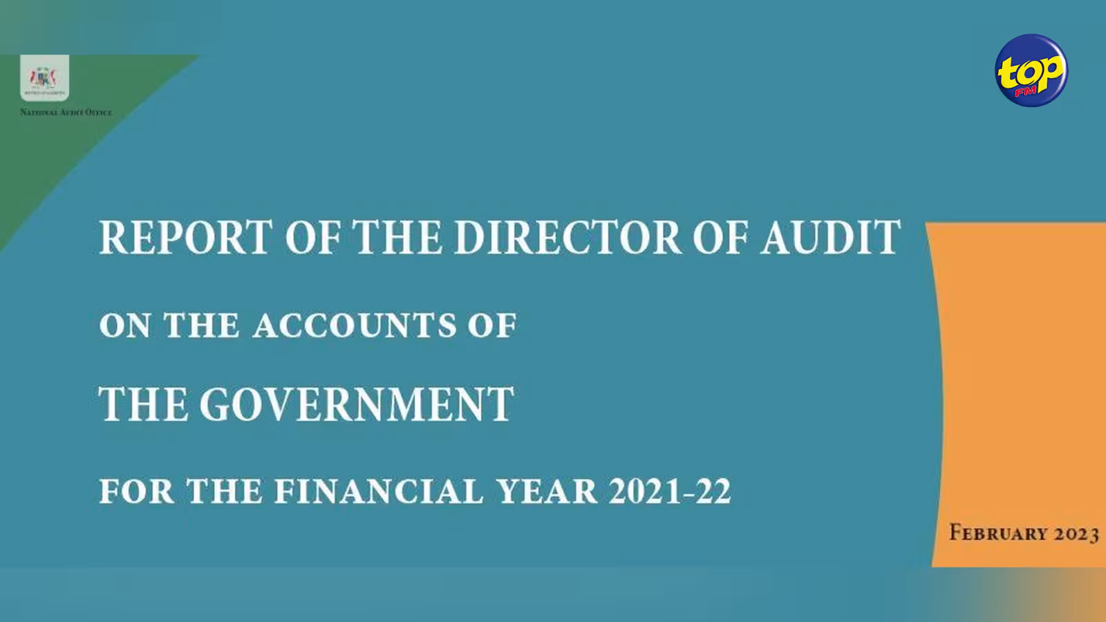 Le rapport de l’Audit 2021-2022