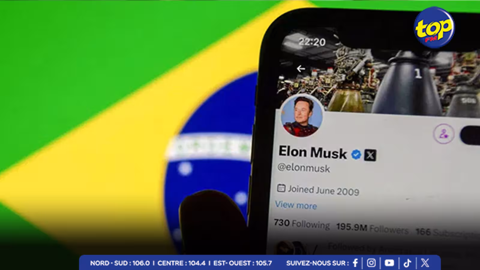 Brésil: un juge de la Cour suprême ordonne la suspension du réseau social X sur le territoire, Elon musk dénonce des motivations politiques