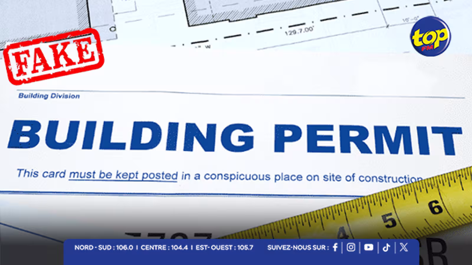 Fake Building Permit