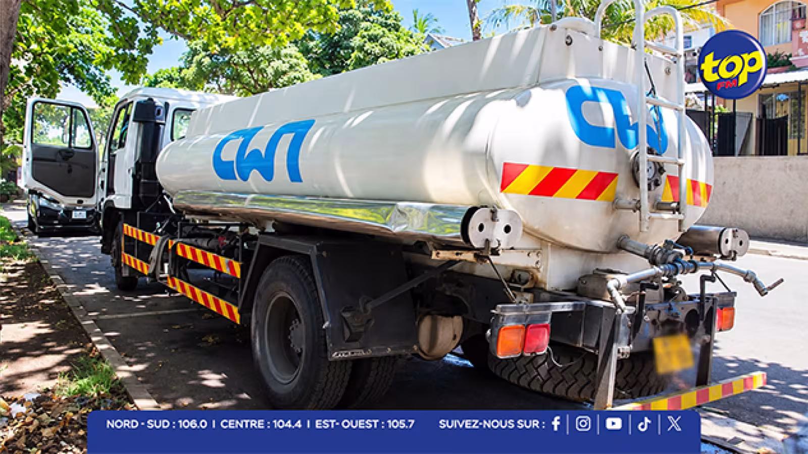 Pénurie d’eau : la hotline 170 de la CWA submergée par plus de 2 000 appels, les camions-citernes en première ligne