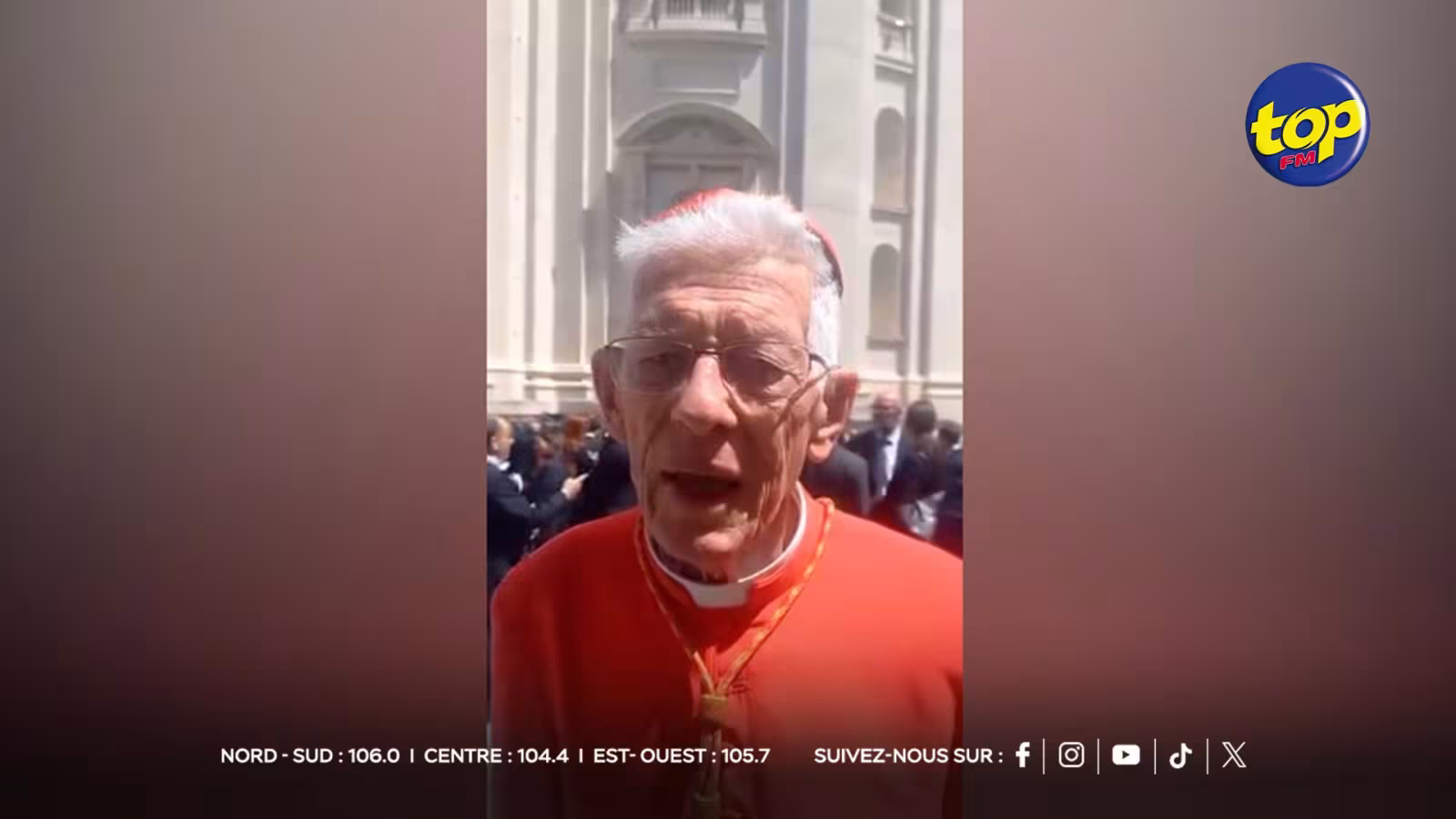 Après avoir été censuré: L’intégralité du message de Noël du Cardinal Piat diffusée sur la MBC, hier