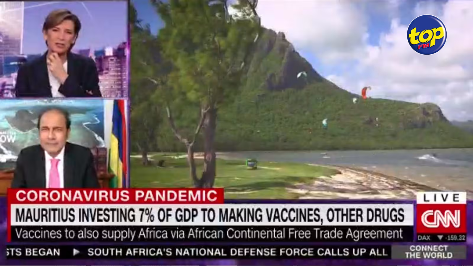 Réouverture des frontières : Maurice sur CNN