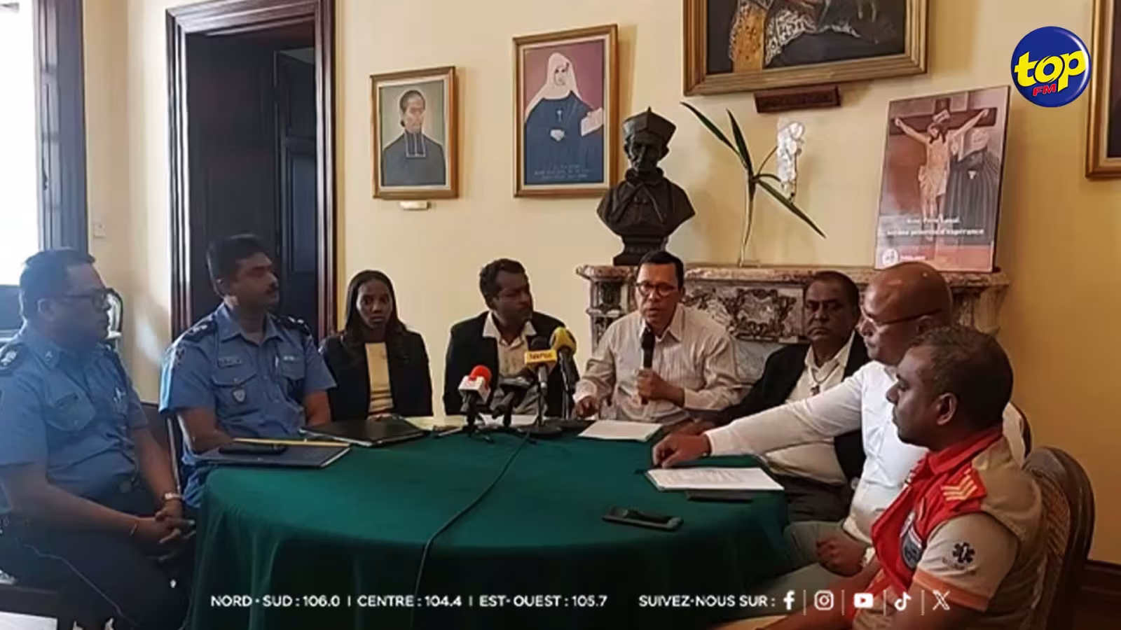 Pèlerinage Père Laval 2025 : une conférence de presse s’est tenue ce mercredi matin à l’évêché de Port-Louis 