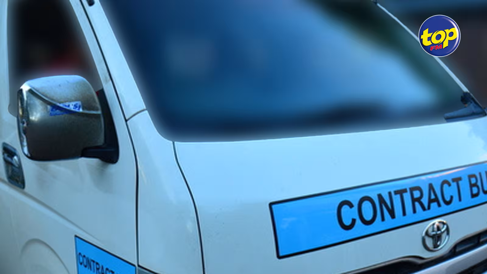 À St Jean : Protestation pacifique des propriétaires de contract bus contre la hausse des prix des carburants
