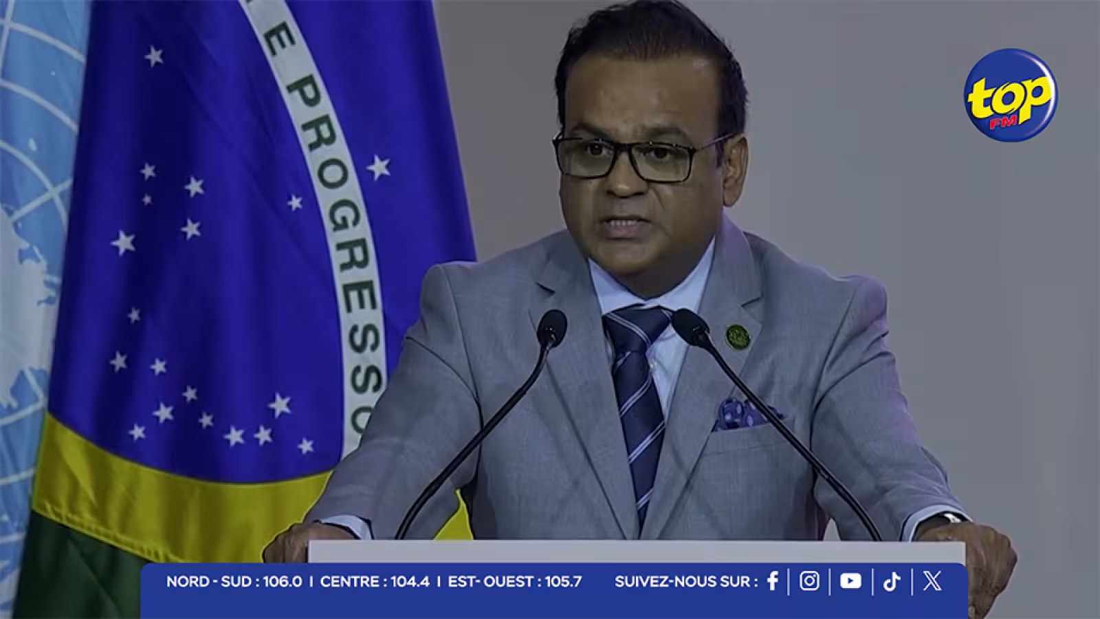 Maurice à la COP30 : « Notre existence est en jeu ! L’inaction climatique est une folie que nous ne pouvons plus nous permettre », déclare le ministre Ritesh Ramful