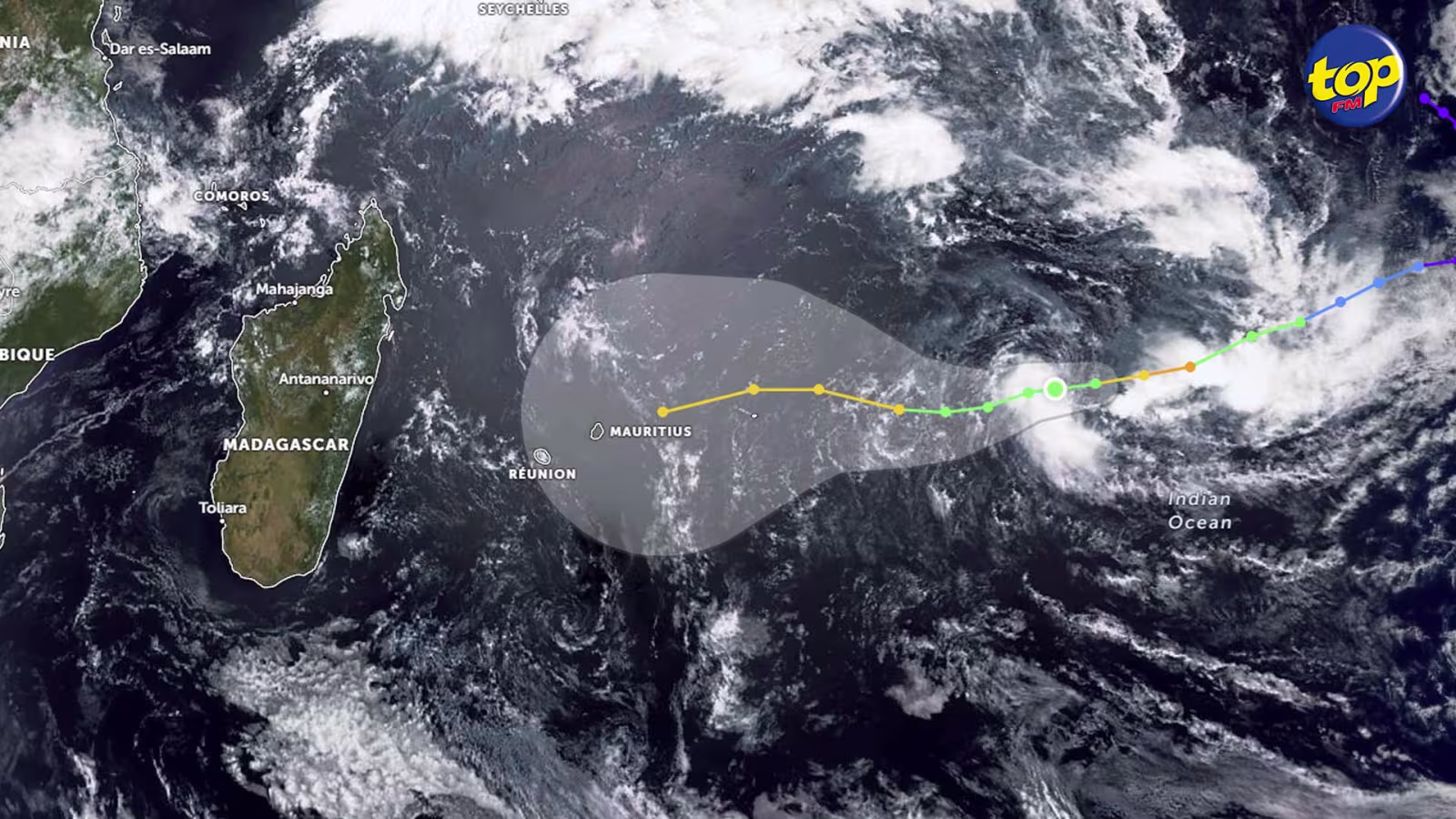 Météo : Batsirai s’est affaibli en une tempête tropicale modérée