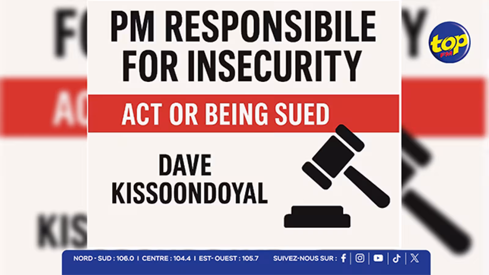 Alerte US sur Maurice : Dave Kissoondoyal met le Premier ministre face à ses responsabilités,… menace une action constitutionnelle
