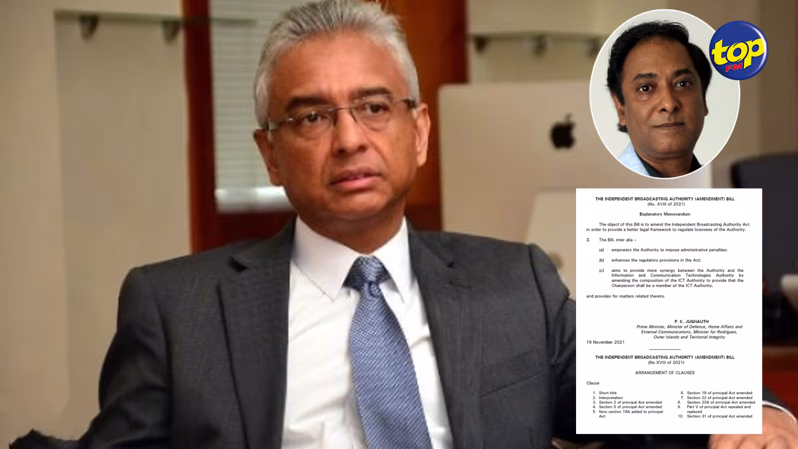 Veillée pour contester l’IBA (Amendment) Bill : « Pravind Jugnauth pe assassinn nou liberte », affirme Dev Sunnassee