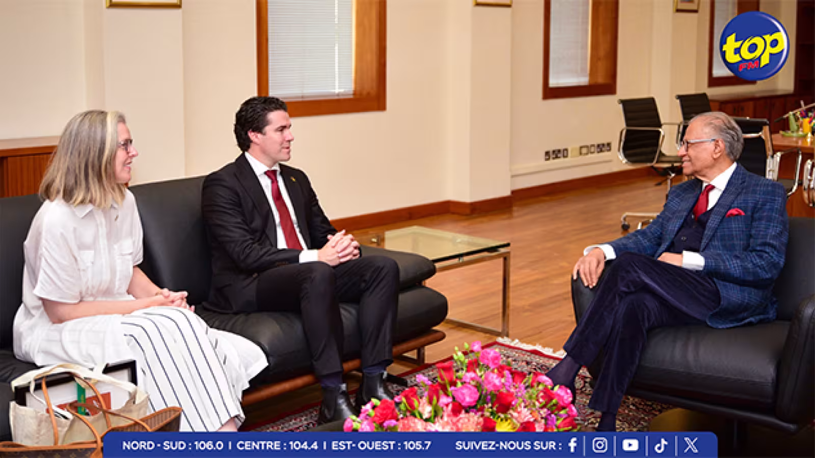 Diplomatie : rencontre entre le ministre adjoint des Affaires étrangères australien et le Premier ministre mauricien