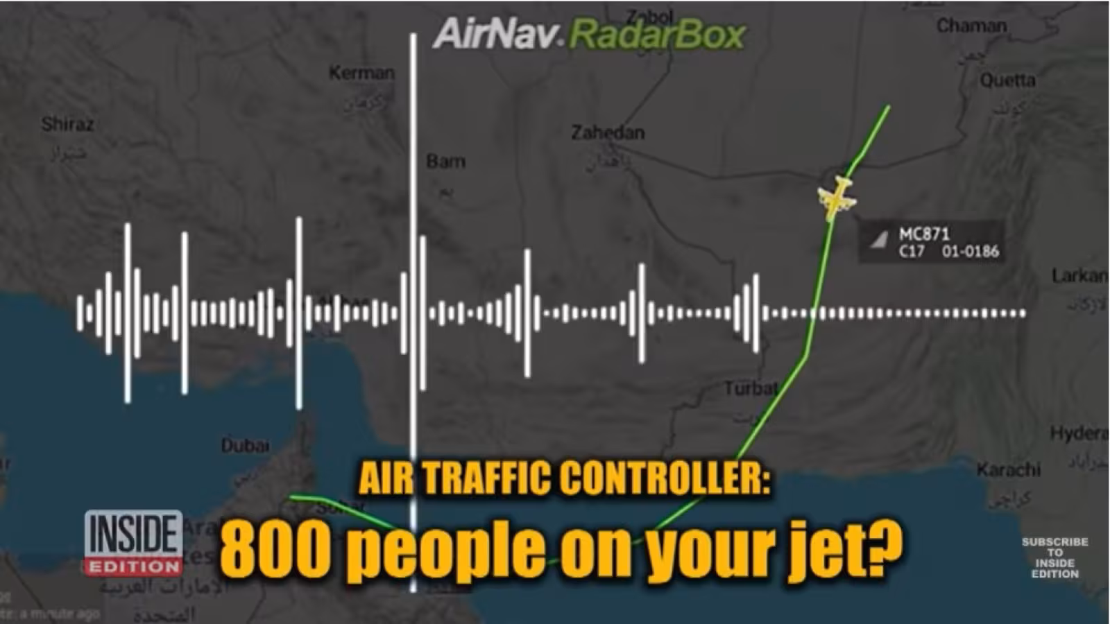 Afghanistan : Un avion de 150 places transporte 800 personnes vers Dubaï