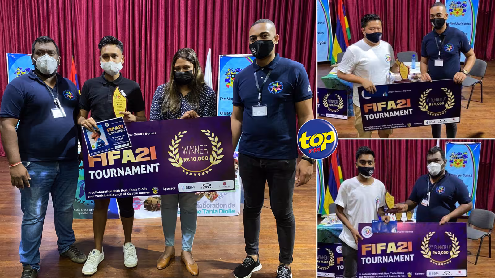 Finale FIFA 21 sur Play Station 4 : Mehgraj Veeriah remporte la compétition