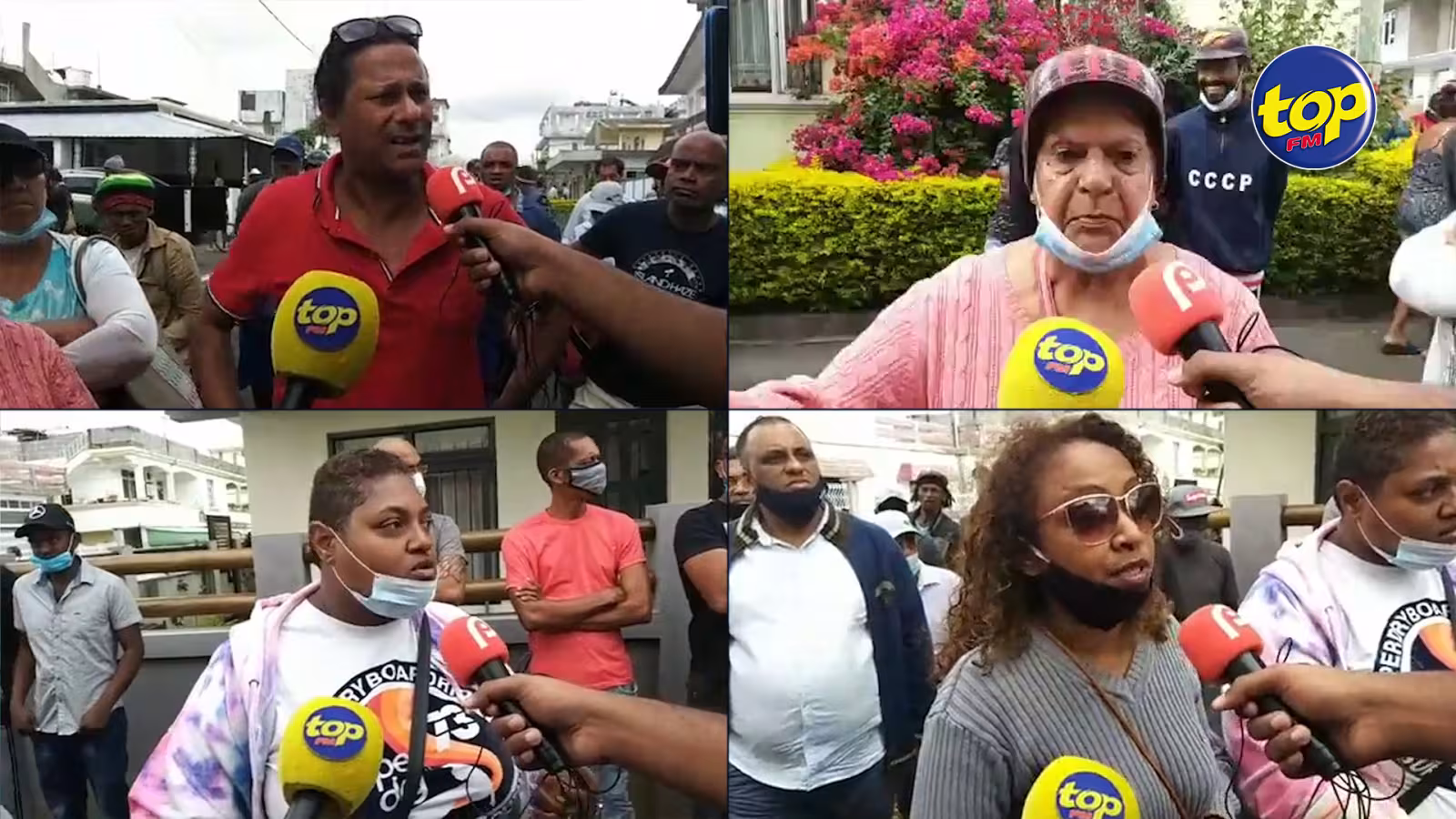 Comparution devant la cour de Mahebourg : une grosse foule sur place pour soutenir les frères Dardenne