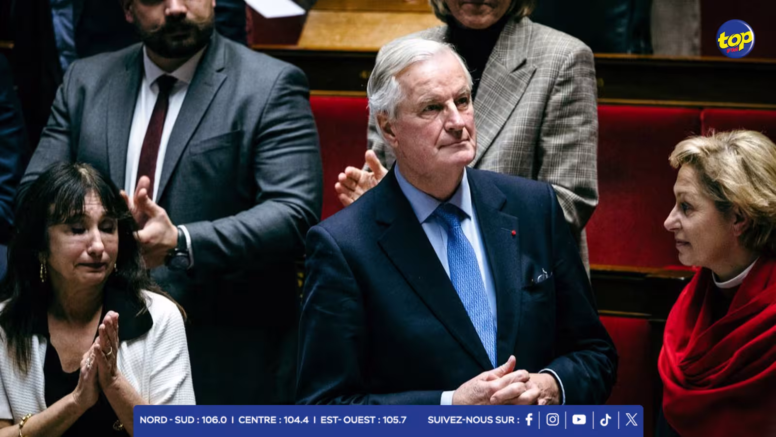 Avec l'adoption de la motion de censure hier, la France n'a plus de gouvernement :Une situation qui tombe au plus mal pour le pays qui traverse une crise sociale