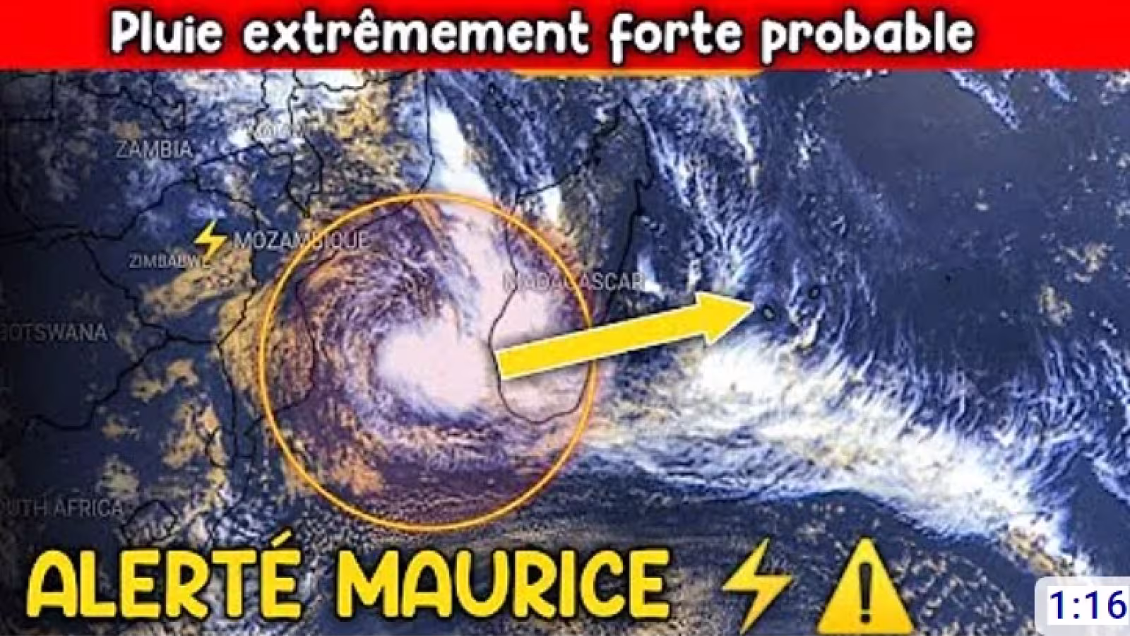 Le cyclone Freddy frappe et inonde le Mozambique