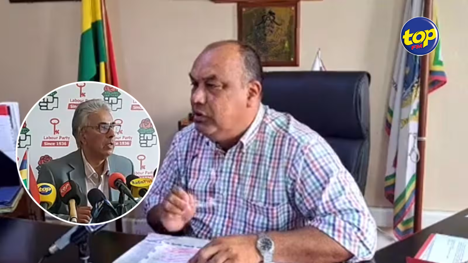 Le chef de file du PTr au Parlement a évoqué un « festival de la terre » à Rodrigues: « Mo demande Arvin Boolell aret koz nimporte », réplique le chef commissaire Johnson Roussety
