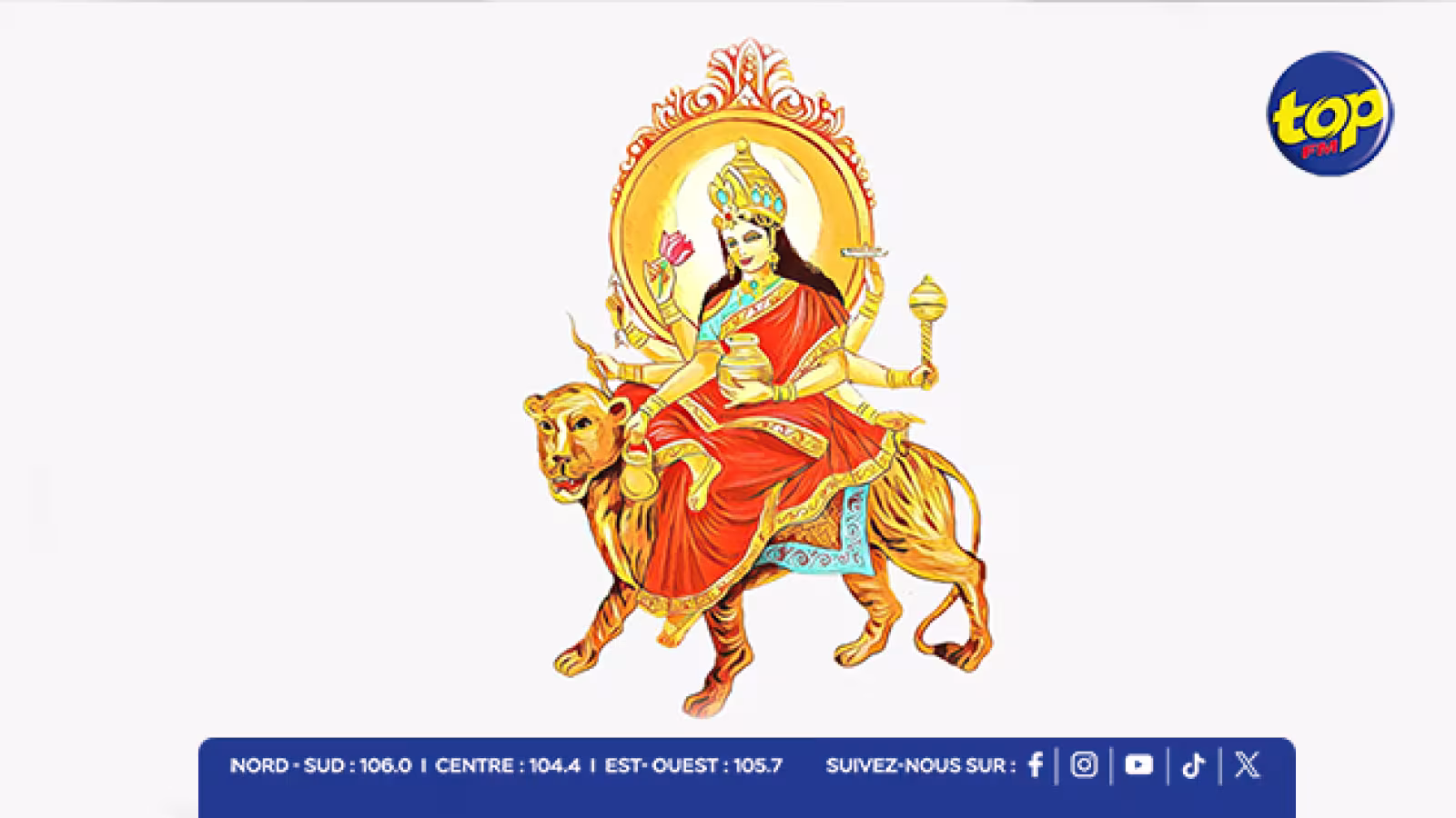 Navratri : Deux jours de ferveur en l’honneur de la déesse Kushmanda