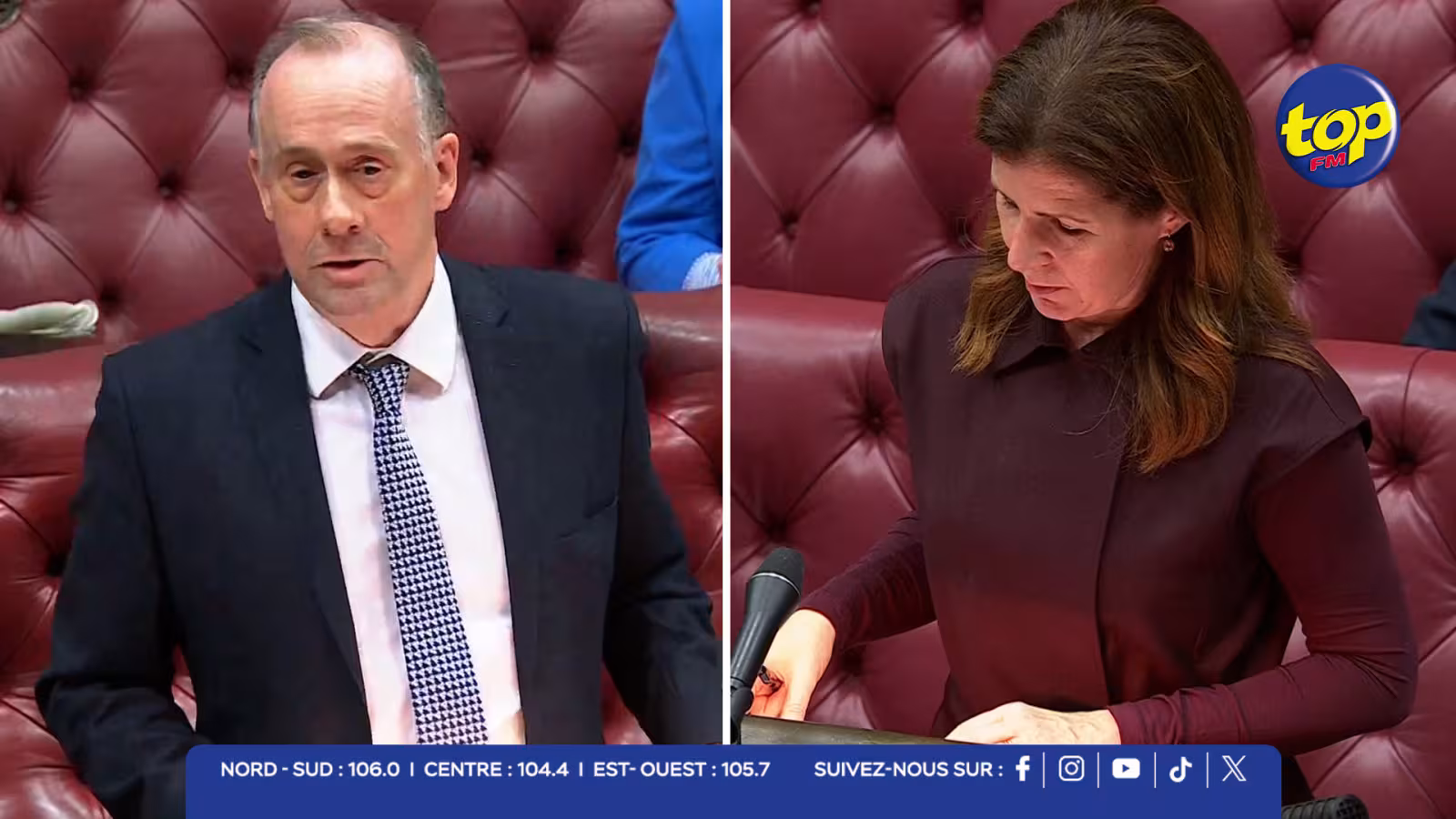 Lord Callanan & La Baronesse Chapman