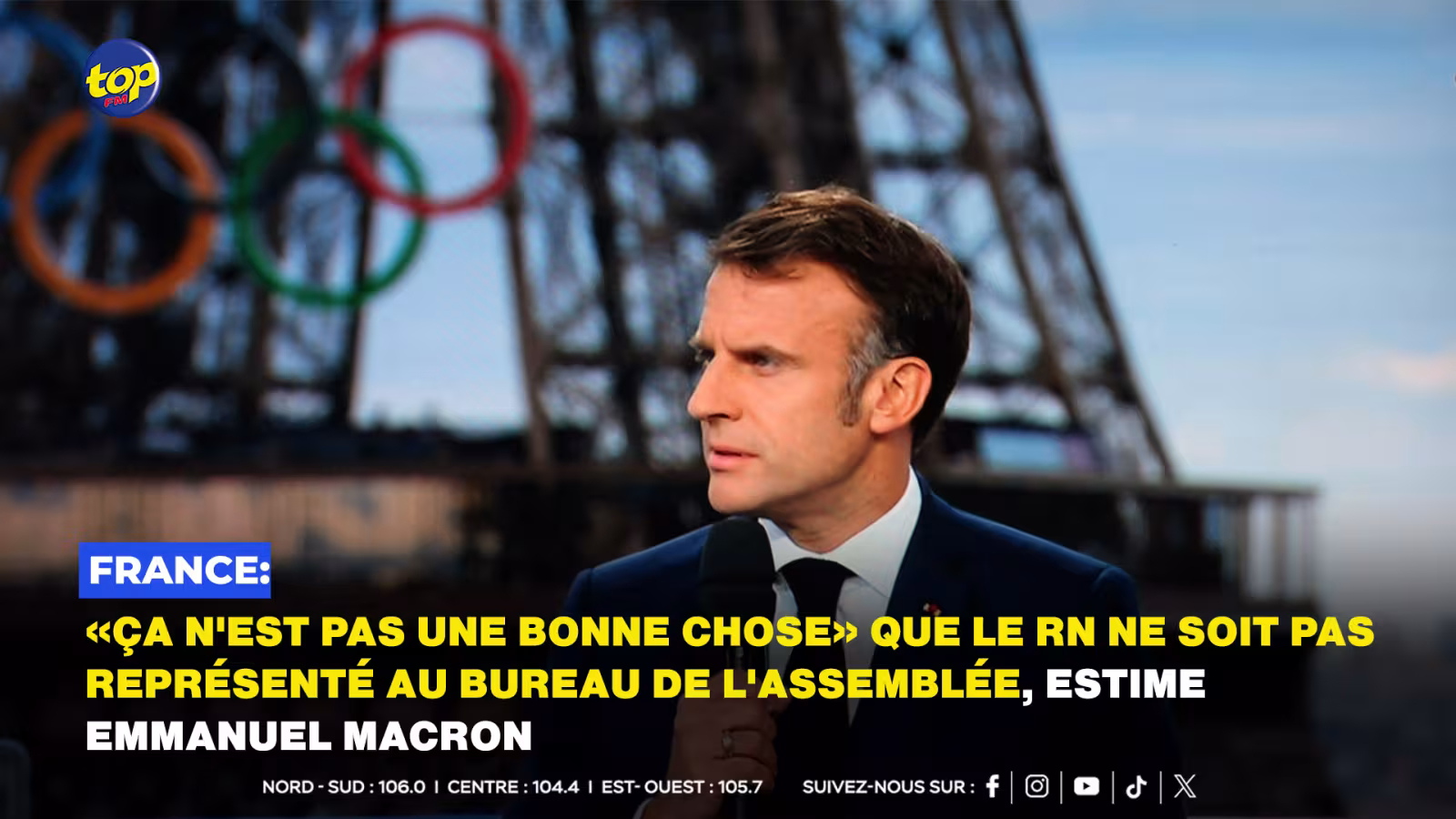 Emmanuel Macron visé par un œuf : l’auteur présumé placé en garde à vue