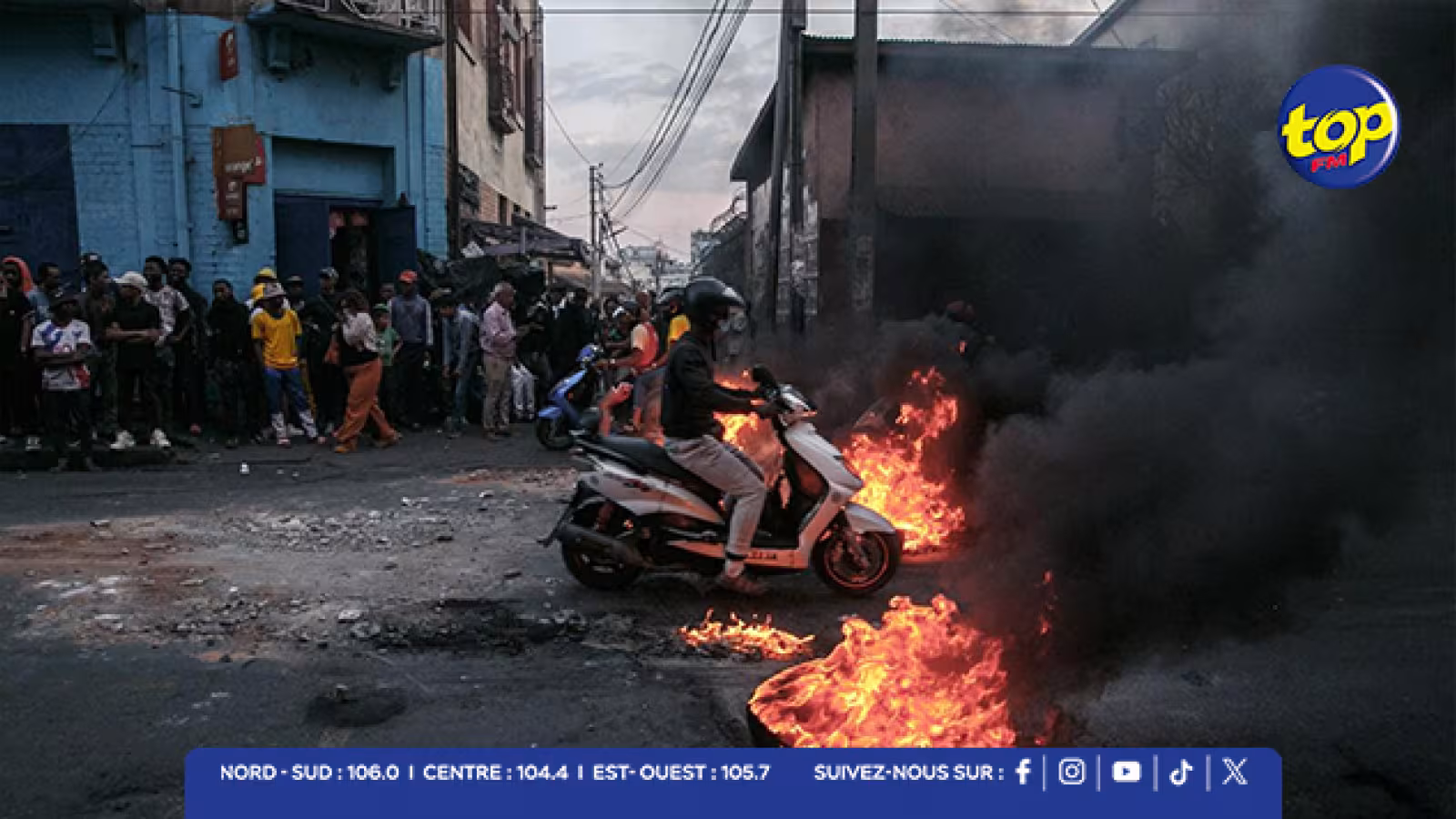 Madagascar : couvre-feu décrété à Antananarivo après des manifestations explosives contre les coupures d’eau et d’électricité