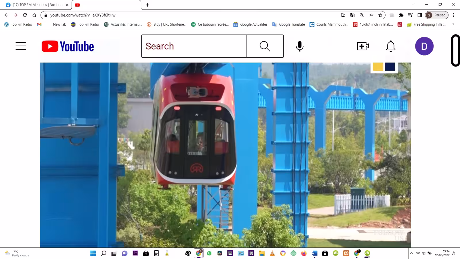 La Chine va mettre en service son premier train flottant maglev