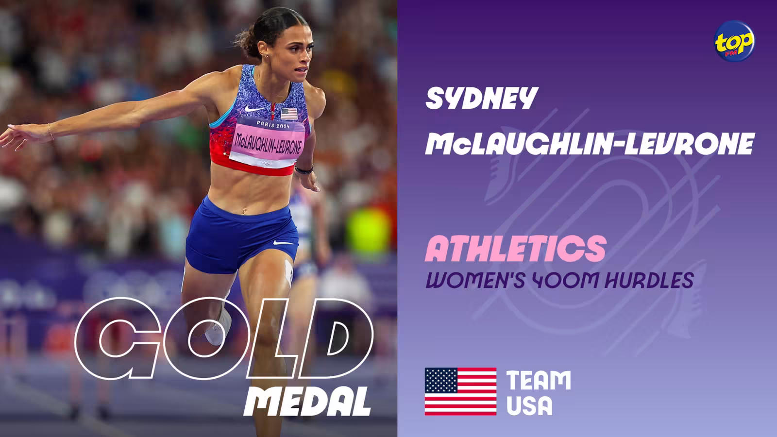 McLaughlin-Levrone garde sa couronne sur 400m haies