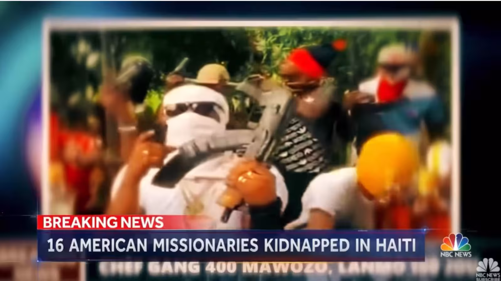 17 missionnaires kidnappés à Haïti