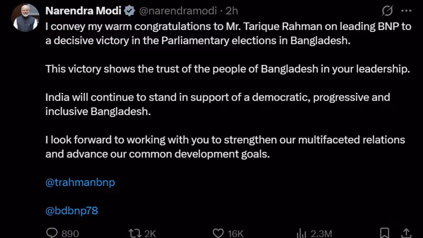 MODI POST