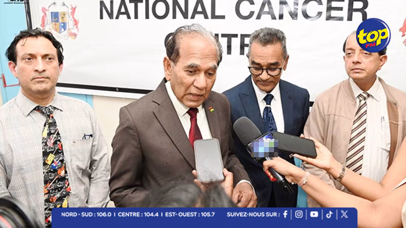 Santé : Anil Bachoo annonce une campagne nationale de dépistage du cancer